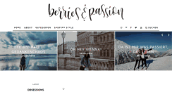 Desktop Screenshot of berriesandpassion.com